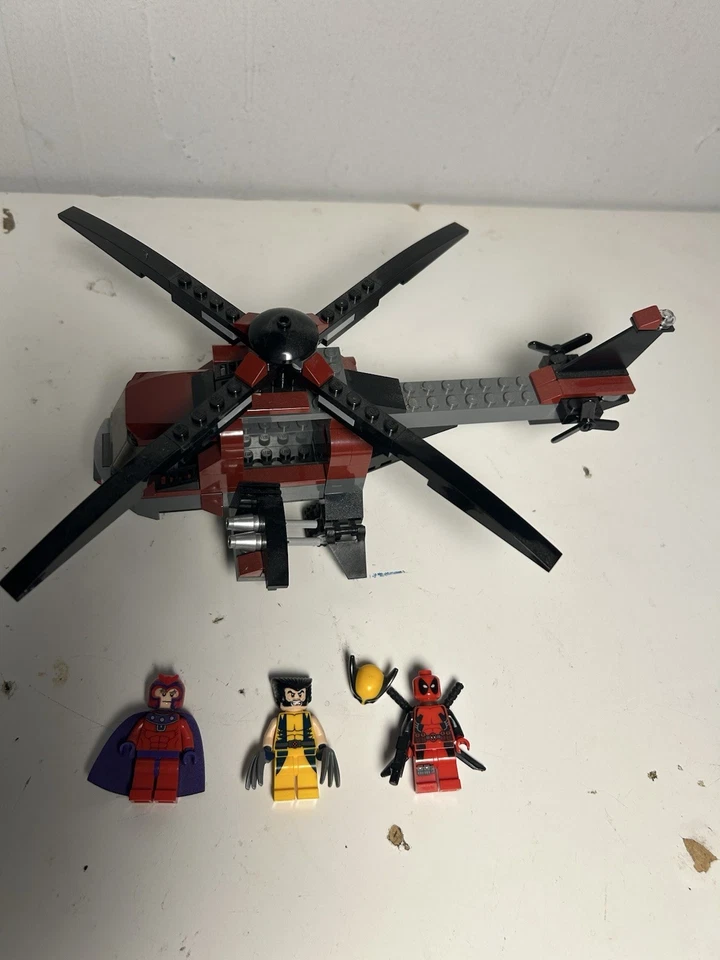 LEGO Marvel: Wolverine's Chopper Showdown (6866) todas las minifiguras Foto 2 de 4