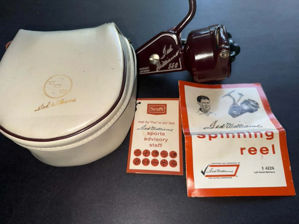 Ancienne boîte de matériel de pêche Sears Ted Williams avec 2 ... - eBay