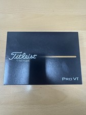 Titleist Pro V1 Golf Balls 12-Pack, New Boxed