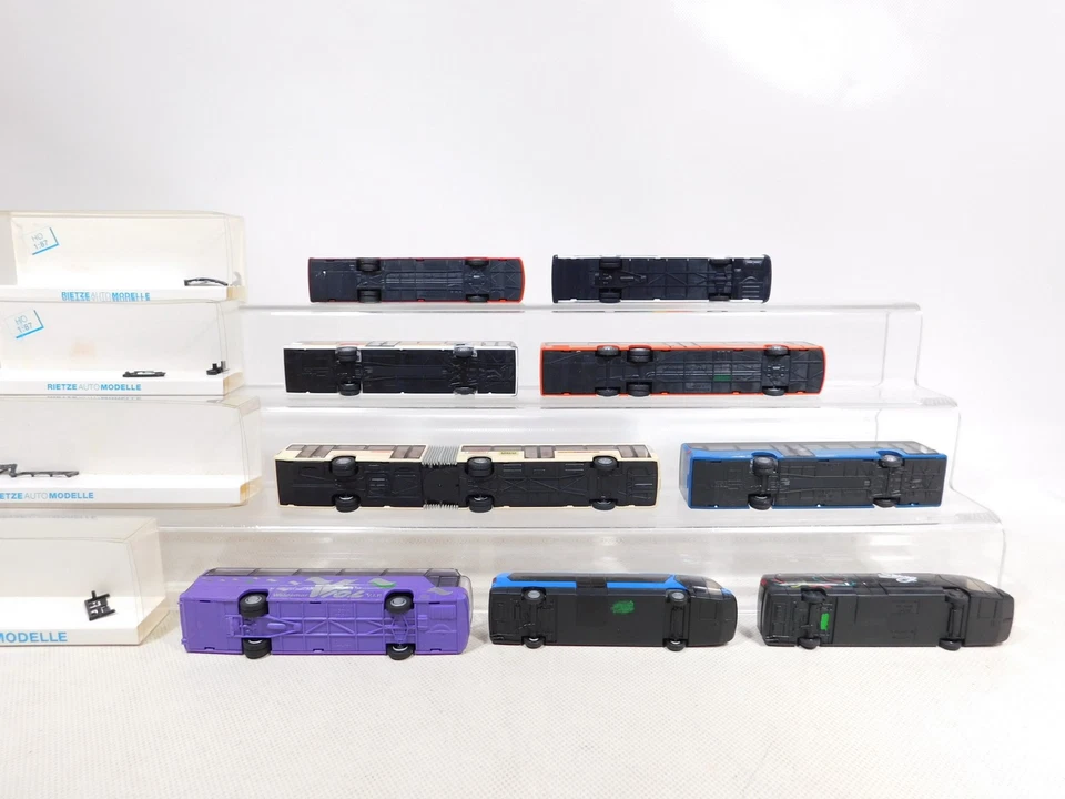 Rietze 1:87 H0 9x Bus Mercedes MB Neo Piano Setra S 315 Nf 319 4xOVP#EI135-1 - Immagine 3 di 4