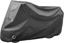 Motorcycle Cover Waterproof, Outdoor Motorbike Cover with Lock-Holes, All Season