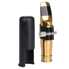 Yibuy Golden B-flat Tenor Saxophone 10.6x3.5cm/3.18x1.05Inch(LxW), 6#
