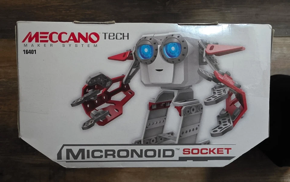 MECCANO Maker System TECH MICRONOID SOCKET - Programmable Robot - Image 3 of 4