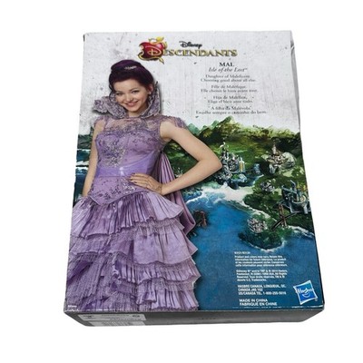 Disney Descendants Mal Isle of the Lost Doll Purple Gown Hasbro