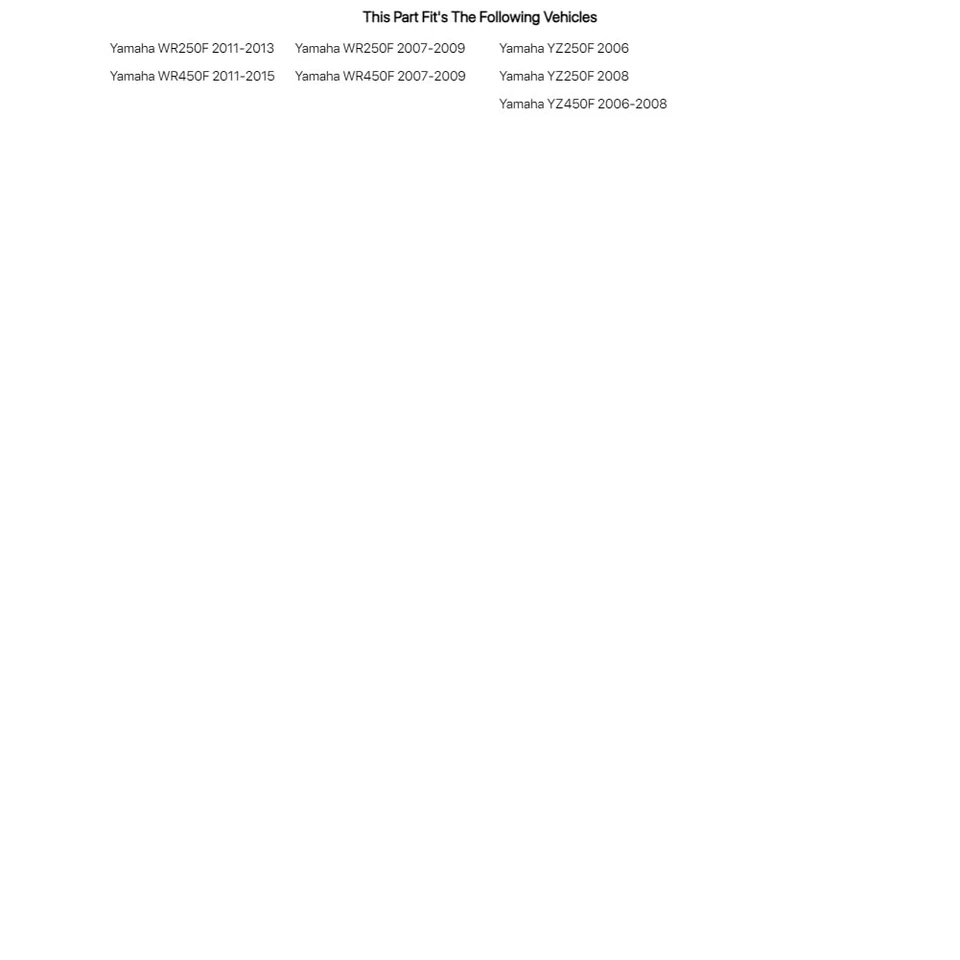 Tusk Linkage Bearing Kit For YAMAHA YZ450F 2006-2008 - Image 3 of 4