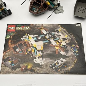 LEGO Rock Raiders Tunnel Transport 4980 Not Complete Has Figs & Instructions