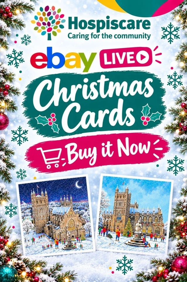 NEW Charity Christmas Cards - Buy It Now Live Event