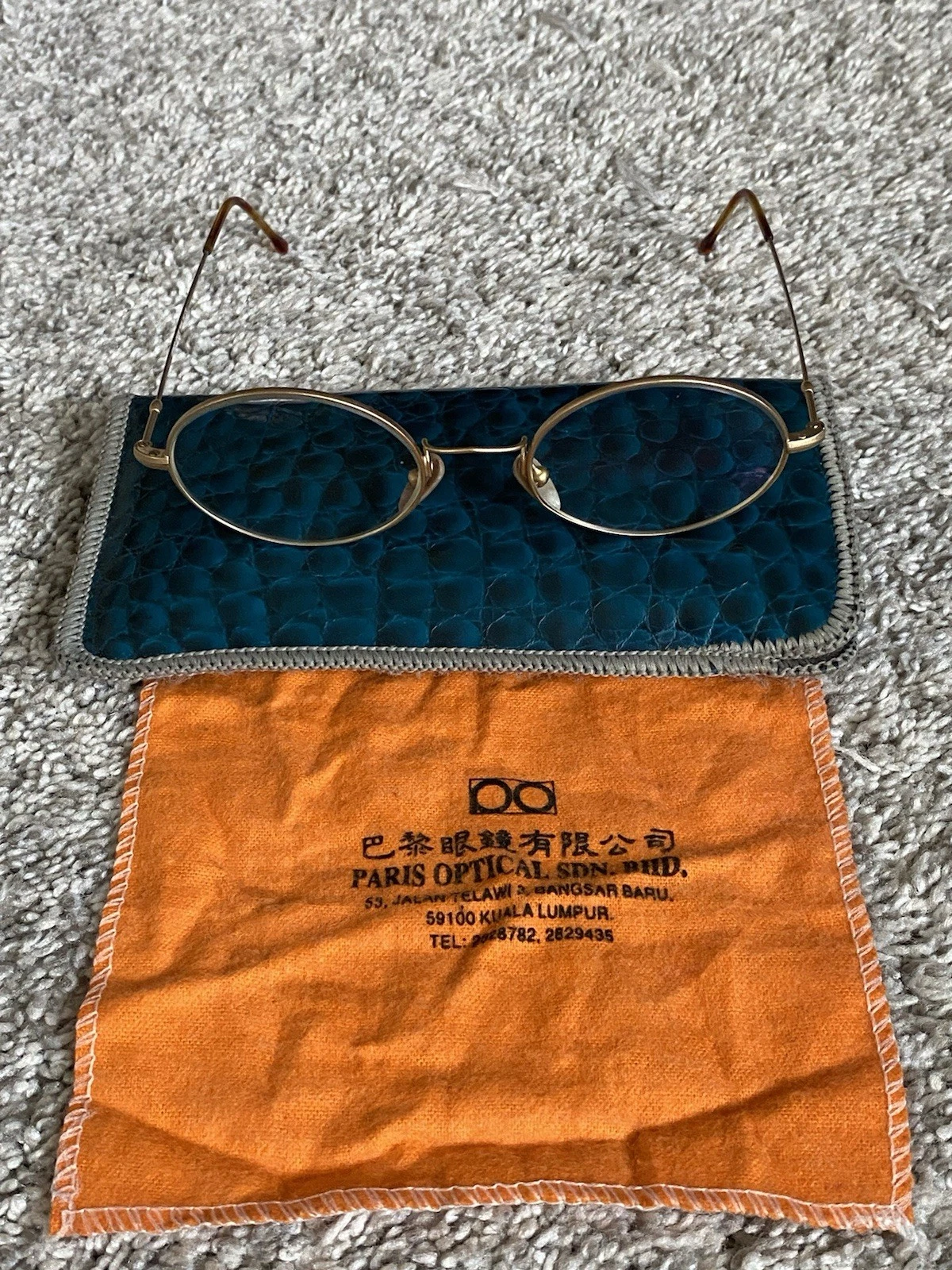 Vtg Giorgio Armani 642 V 703 49¤19 140 glasses Frame Gold Tortoise Round Panto