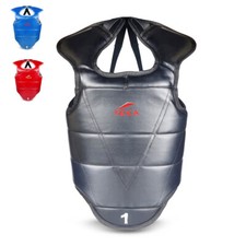 Boxing Chest Guard, Martial Arts Training, MMA Kickboxing Body Protector Pad