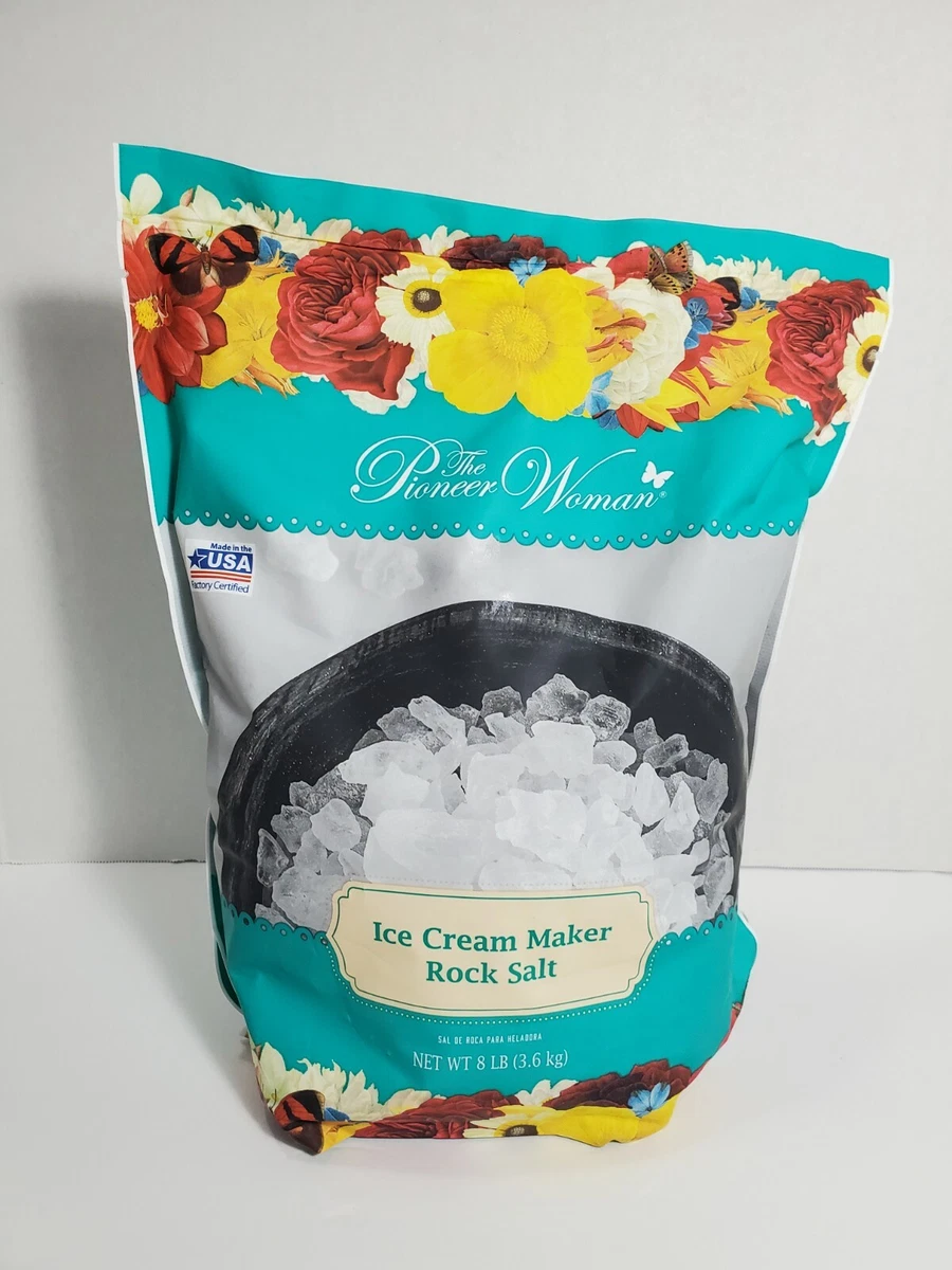 The Pioneer Woman Ice Cream Maker Mix 8 lbs Rock Salt Bag Pouch
