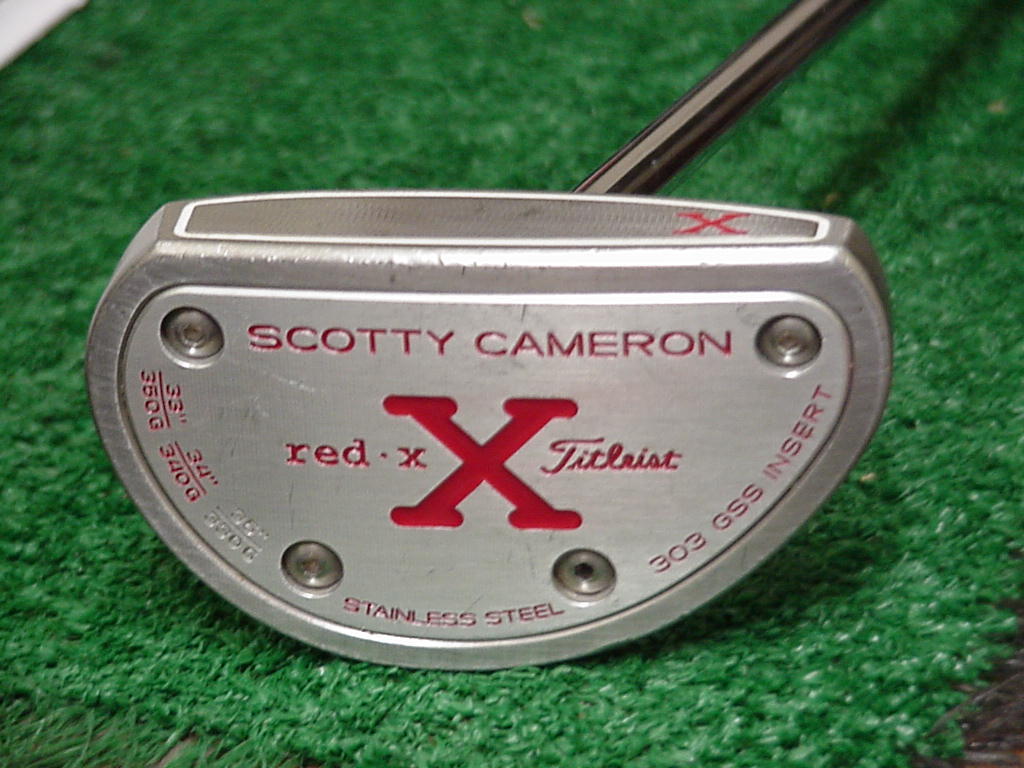 SCOTTY CAMERON RED X センターシャフト