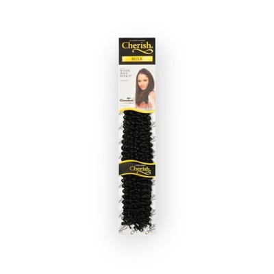 Cherish Hair Deep Twist Bulk 22'' Color# 1