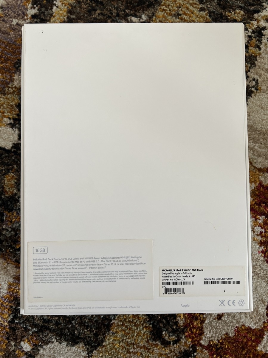 iPad2　32GB　箱無 Apple iPad 2 Tablet 9.7
