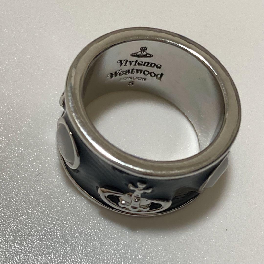 Vivienne Westwood Ring Size 6.5-7 King Black NO BOX [EJ210 Vivienne Westwood Ring Size 6.5-7 King Black NO BOX [EJ210