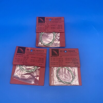 MSC Model Products- Multibraid 1 - 2' Lot Of 3