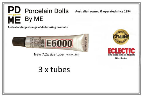 E6000 7.2gm ( .18fl.oz)  X 3 tubes - Photo 1 sur 1
