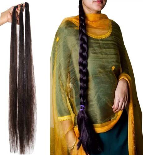 Traditional Women Punjabi Black Paranda Prandi Elegant Hair Braid Tassles  Set 2 | eBay