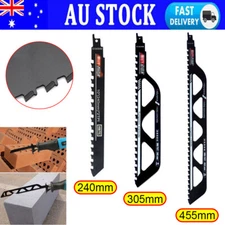 240-455mm Tungsten Carbide Reciprocating Masonry Saw Blade Concrete Hollow Brick