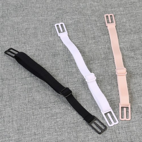 3 Paia Porta Cinghia per Sport Antiscivolo Nero Colore Pelle Bianco - Foto 3 di 9