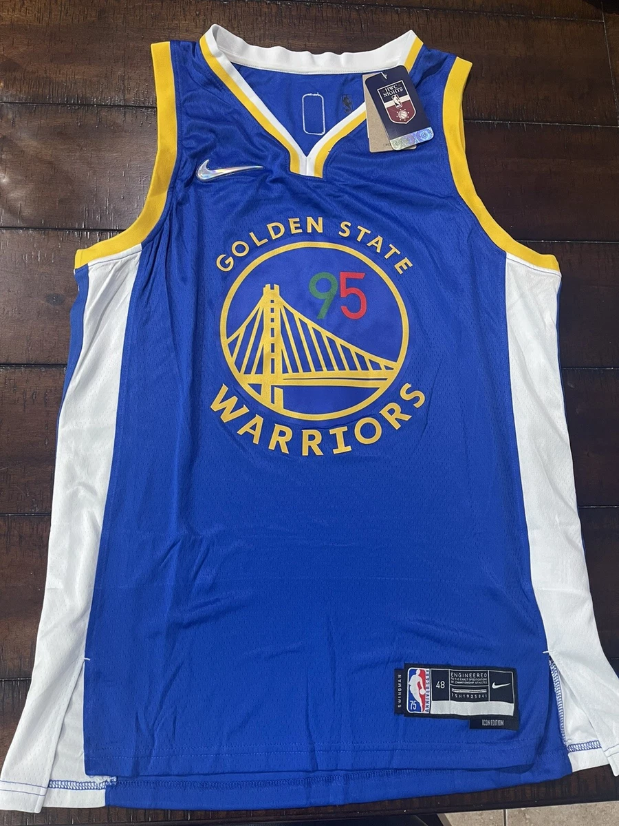 Stephen Curry Golden State Warriors 2023 Icon Edition Youth NBA Swingm –  Basketball Jersey World