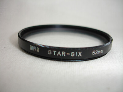 HOYA 52mm STAR - SIX  filter , 6 point