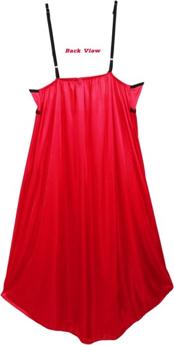1ª Elección Lujosamente Suave y Sexy Camisón de Nylon con Bordado Estilo 11 - Imagen 4 de 10