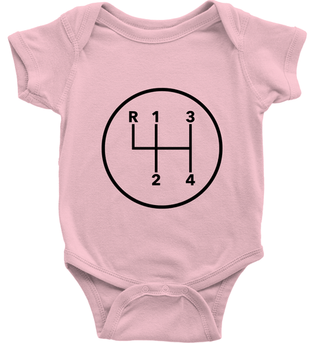 4 Speed Manual Transmission Toddler Kids Tee Youth T-Shirt Infant Baby Bodysuit - Picture 6 of 32