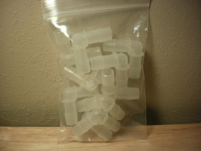 New 10 Lot 1/2 inch Polypropylene Barbed Elbow Tubing Tube Fitting McMaster-Carr
