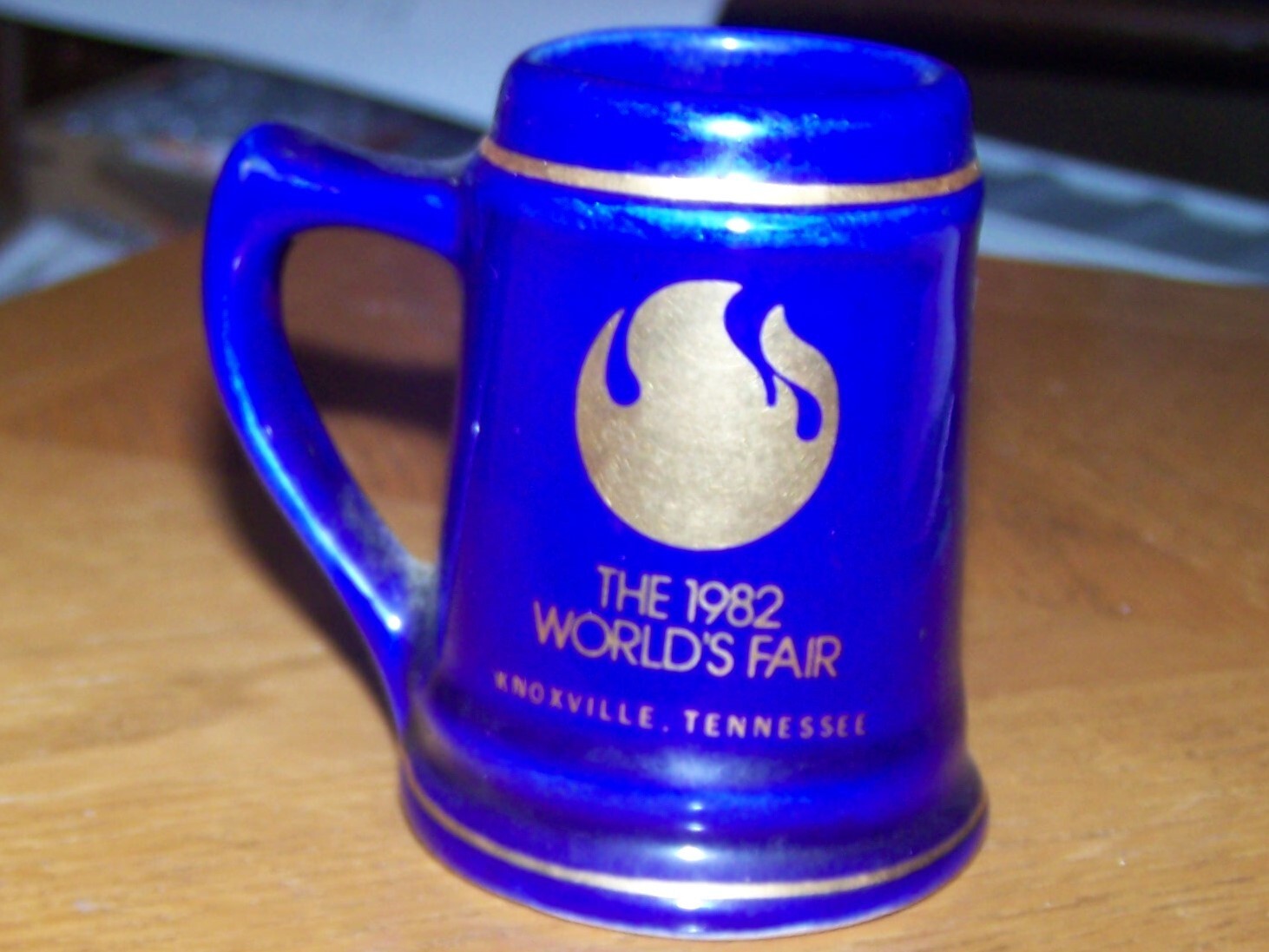 1982 World's Fair Souvenir Miniature Stein Knoxville, Tennessee 23/4