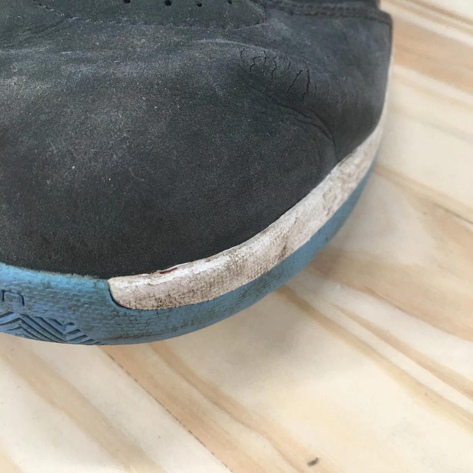 Tênis Air Jordan Masculino 10.5 Novo Tênis de Basquete Escolar Cinza com Cadarço 469955-007 - Imagem 4 de 4