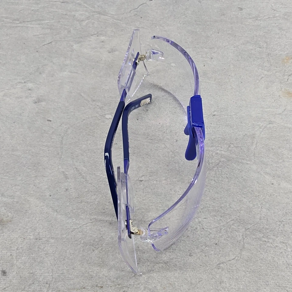 Очки солнцезащитные Gargoyles подлинные Arnold Terminator классические прозрачные линзы синяя оправа - Изображение 3 из 4