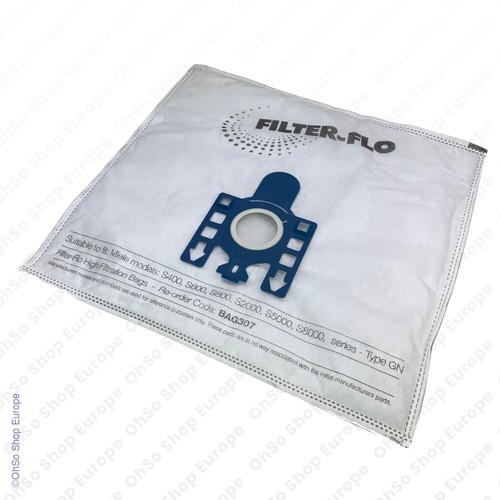 10 x MIELE Vacuum Cleaner Bags GN Type S600 Series, S644, S646, S648