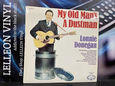 Lonnie Donegan My Old Man s A Dustman LP Album Vinyl Record HMA204 Pop Folk 70 s