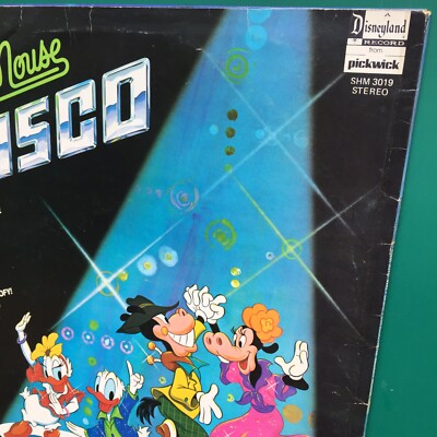 Disney's MICKEY MOUSE DISCO Children's Party Dance LP Burnside