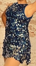 Revolution Dancewear 0126 Royal Blue w/Sequins - SA