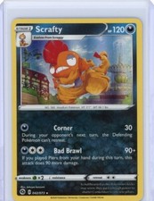 scrafty pokemon card value - 139/086 139 [Darkness][Colourless][Colorle POKEMON SCRAFTY 099/203 EVOLVING SKIES