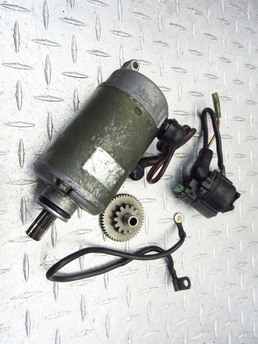 1990 90-93 Kawasaki ZX6 ZX600 OEM Starter Motor Starting