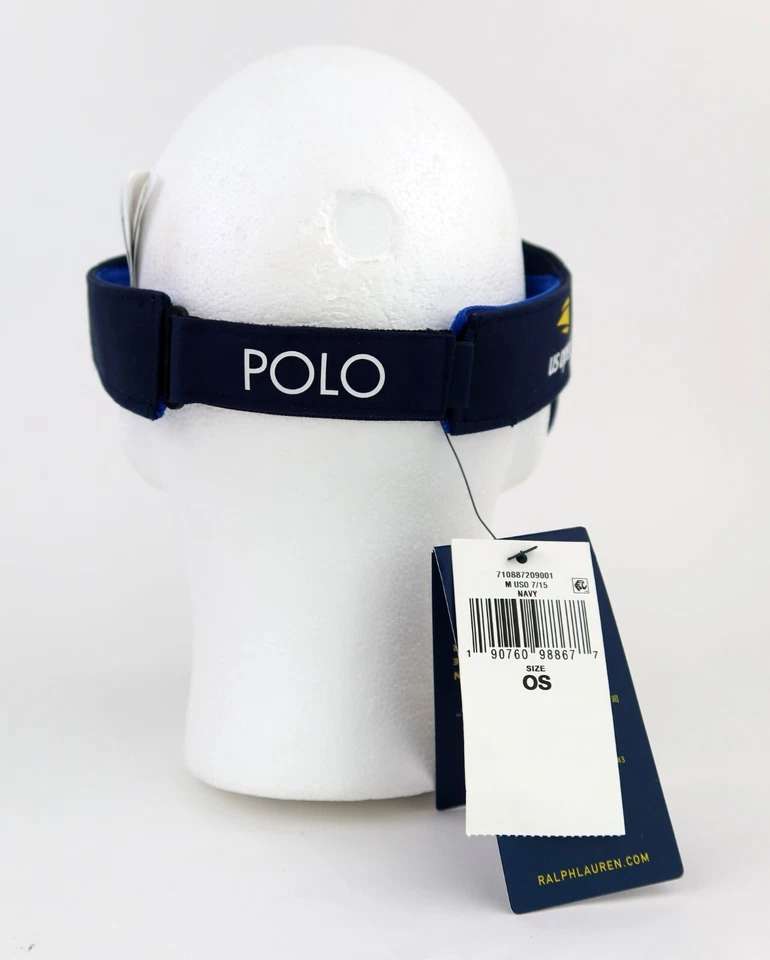 *NEW!* Polo Ralph Lauren US OPEN TENNIS CHAMPIONSHIP Visor / Navy / OSFA - Image 4 of 4