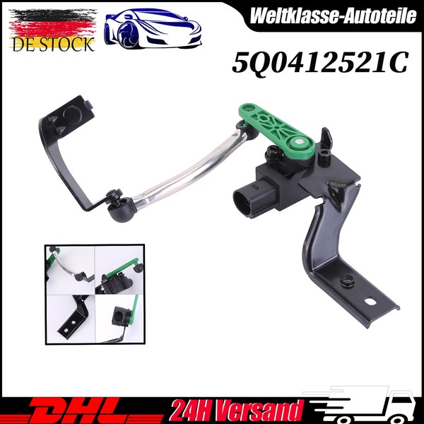 FÜR Vw Golf Vii Audi A3 Q2 Q3 Niveausensor Leuchtweitenregulierung Vorne Links-image