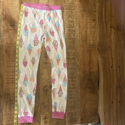 Tea Collection Ice cream Cone 2 Piece Cotton Pajama Set Sz 7 - Picture 2 of 12
