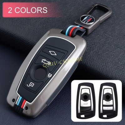 Für BMW F01 F06 F10 F12 F20 F22 F30 F31 F32 Metall Autoschlüssel Hülle Kette Mit