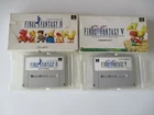 Square Final Fantasy IV  and V Super Nintendo Japanese Version