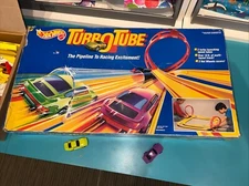 Vintage Hot Wheels Turbo Tube Raceway Set 1991 Mattel RARE - unused toy