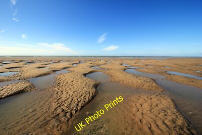 Foto 12x8 Die Ebbe bei Kinmel Bay Rhyl Die Ebbe bei Kinmel Ba c2015