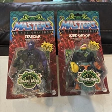 Masters of the Universe MOTU Origins Snake Men LORD GR'ASP & TERROAR SET Sealed