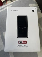 Aimoonsa 64GB MP3 Player Bluetooth MusicPlayer w/ Built-In HD Speaker FM *READ*