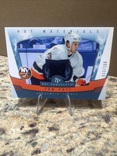 2006-07 Fleer Hot Prospect Hot Materials Tom Poti JERSEY /100 New York Islanders