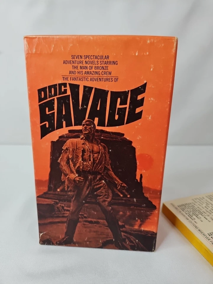 Doc Savage Box Set Bantam Paperback Books 1-7 Kenneth Robeson Rare - Image 4 of 4