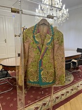 Original Versace Palazzo Hosen Anzug. M 48 Fantastische Farben