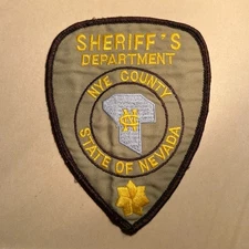 Nye County Nevada NV Sheriff's Dept. patch